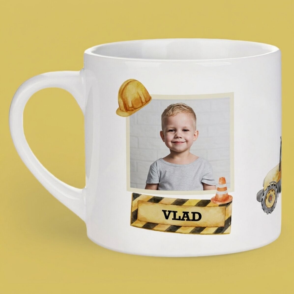 Taza personalizada para niños con foto y mensaje - Artículos
