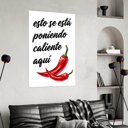 Cartel «It's getting hot in here»