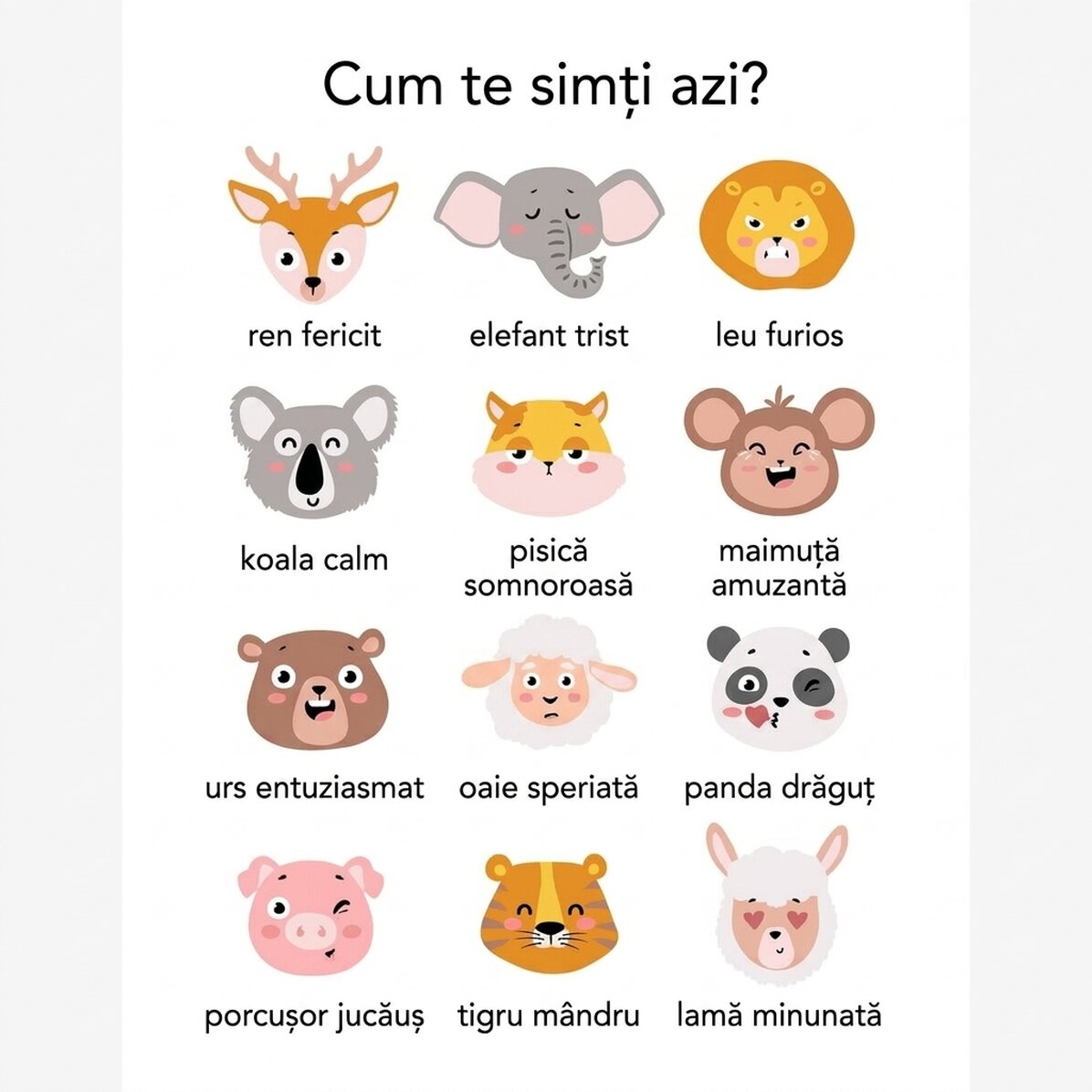 Cartel «¿Cómo te encuentras hoy?»