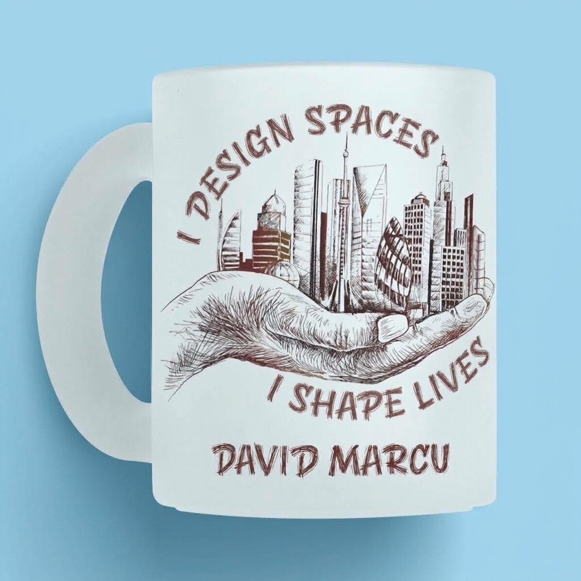 Taza personalizada con texto - Arquitecto