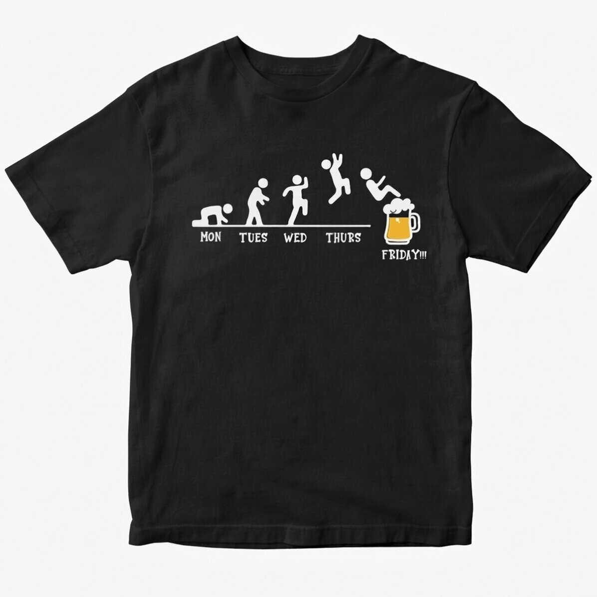 Camiseta de algodón personalizada - Beer Time