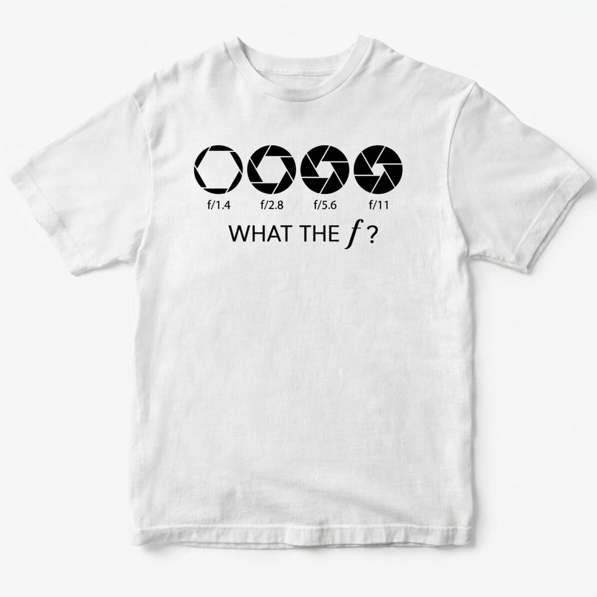 Camiseta de algodón personalizada para fotógrafo