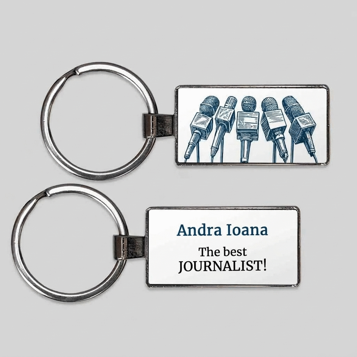 Llavero personalizado con mensaje - Periodista