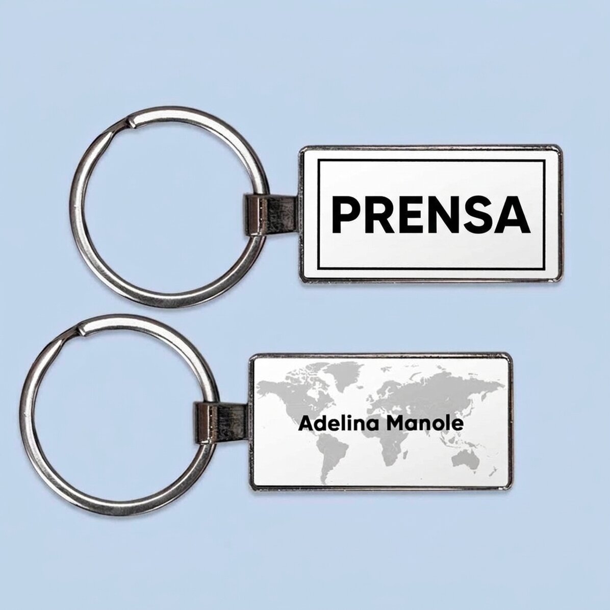 Llavero personalizado con texto - Periodista