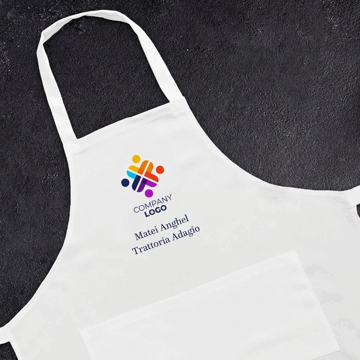 Lote personalizado con logotipo y texto