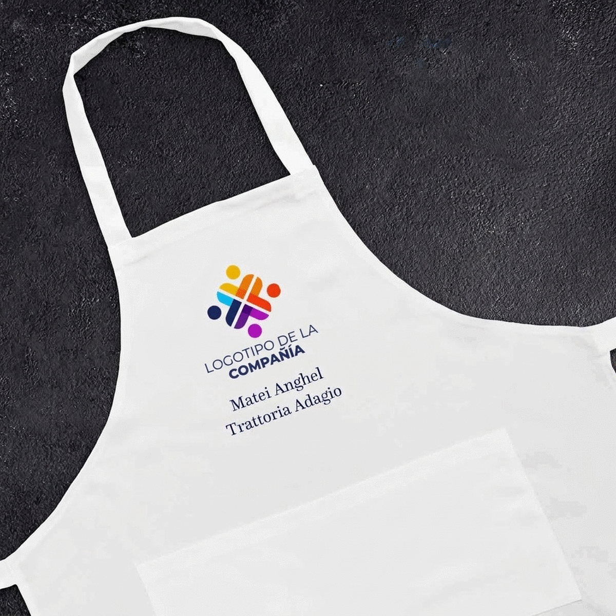 Lote personalizado con logotipo y texto