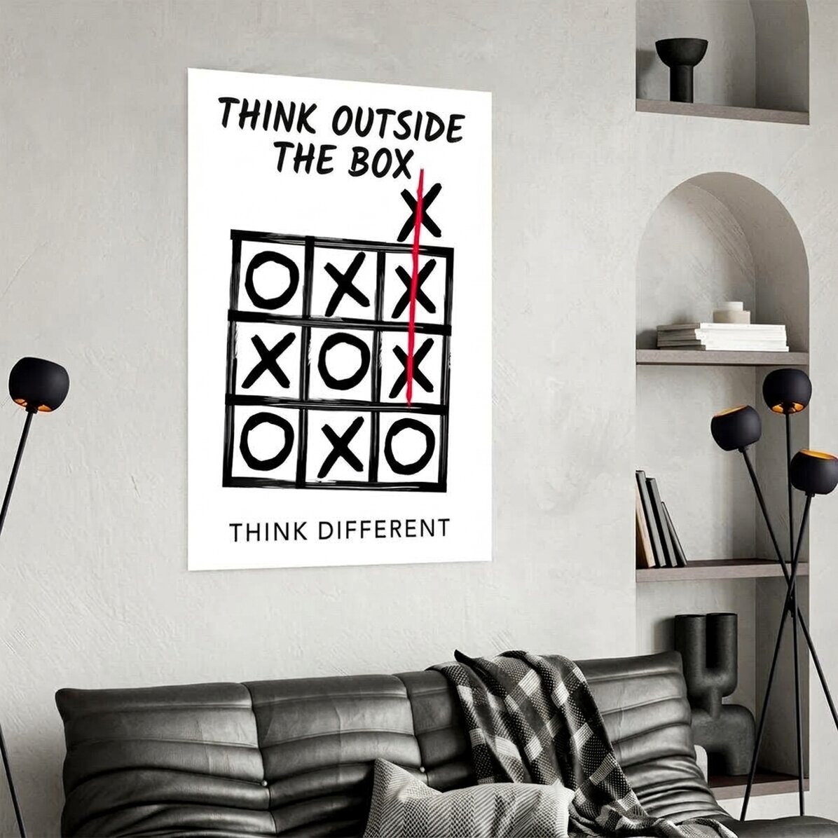 Cartel «Think outside the box»