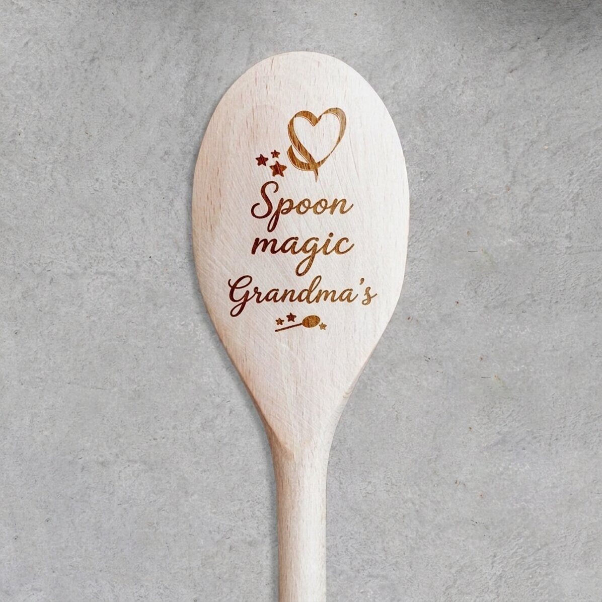 Cuchara de madera personalizada - La cuchara mágica