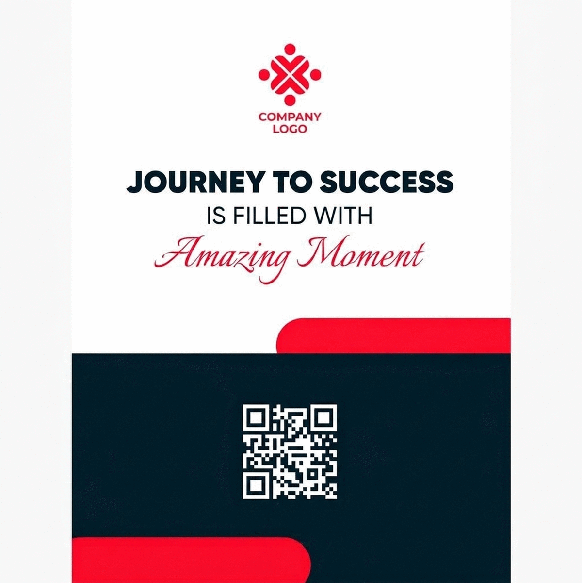 Póster personalizado con texto y logotipo - Journey