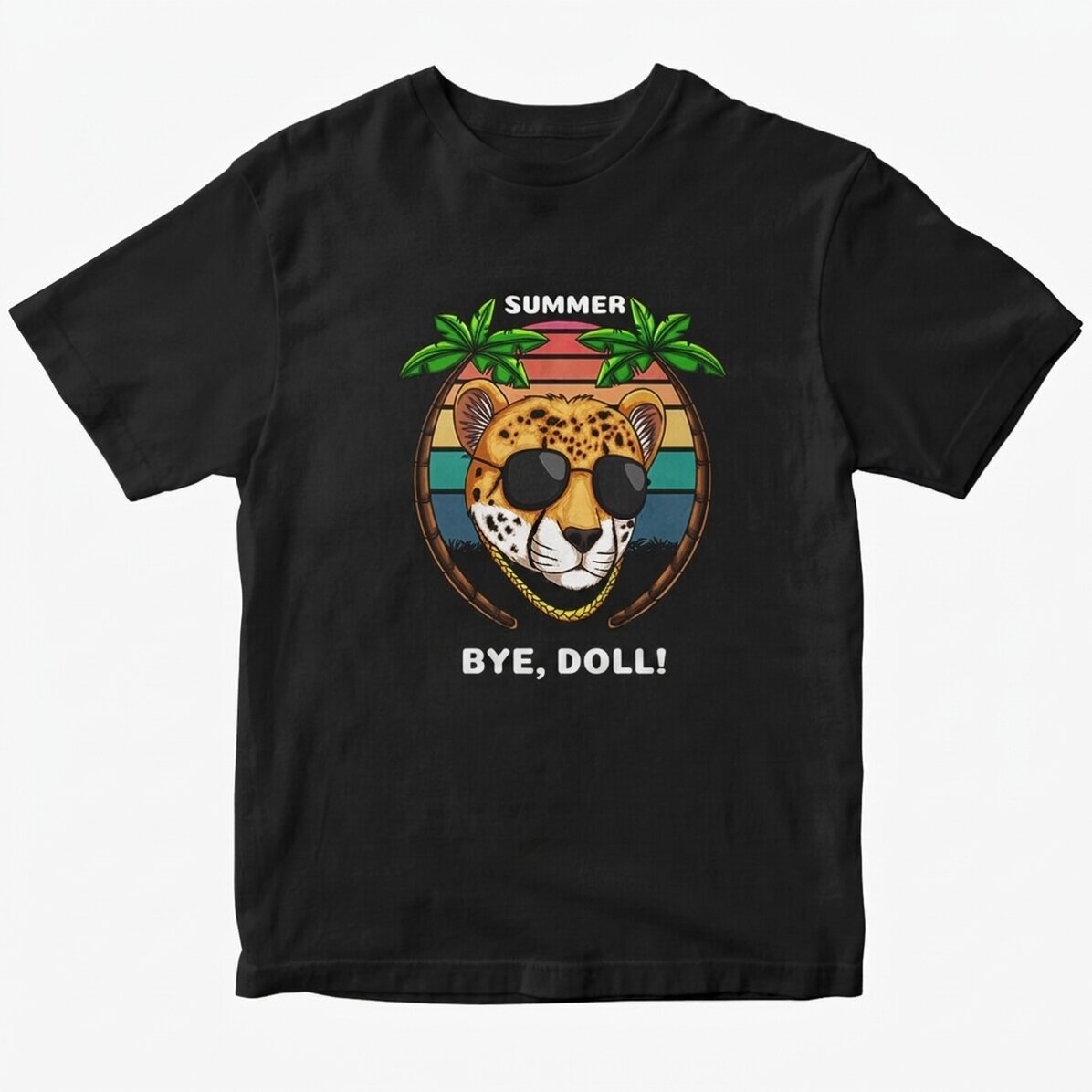 Camiseta de algodón personalizada con texto - Estilo Jaguar