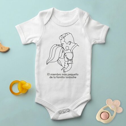 Body para niños personalizado con texto - Family