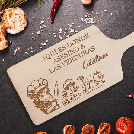 Cortador personalizado con mensaje - Vegetables