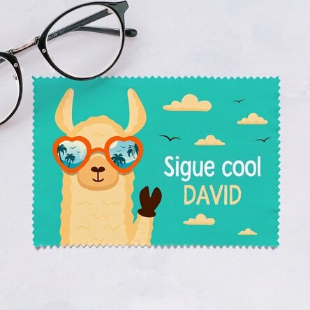 Paño personalizado para limpiar pantallas y gafas - Cool