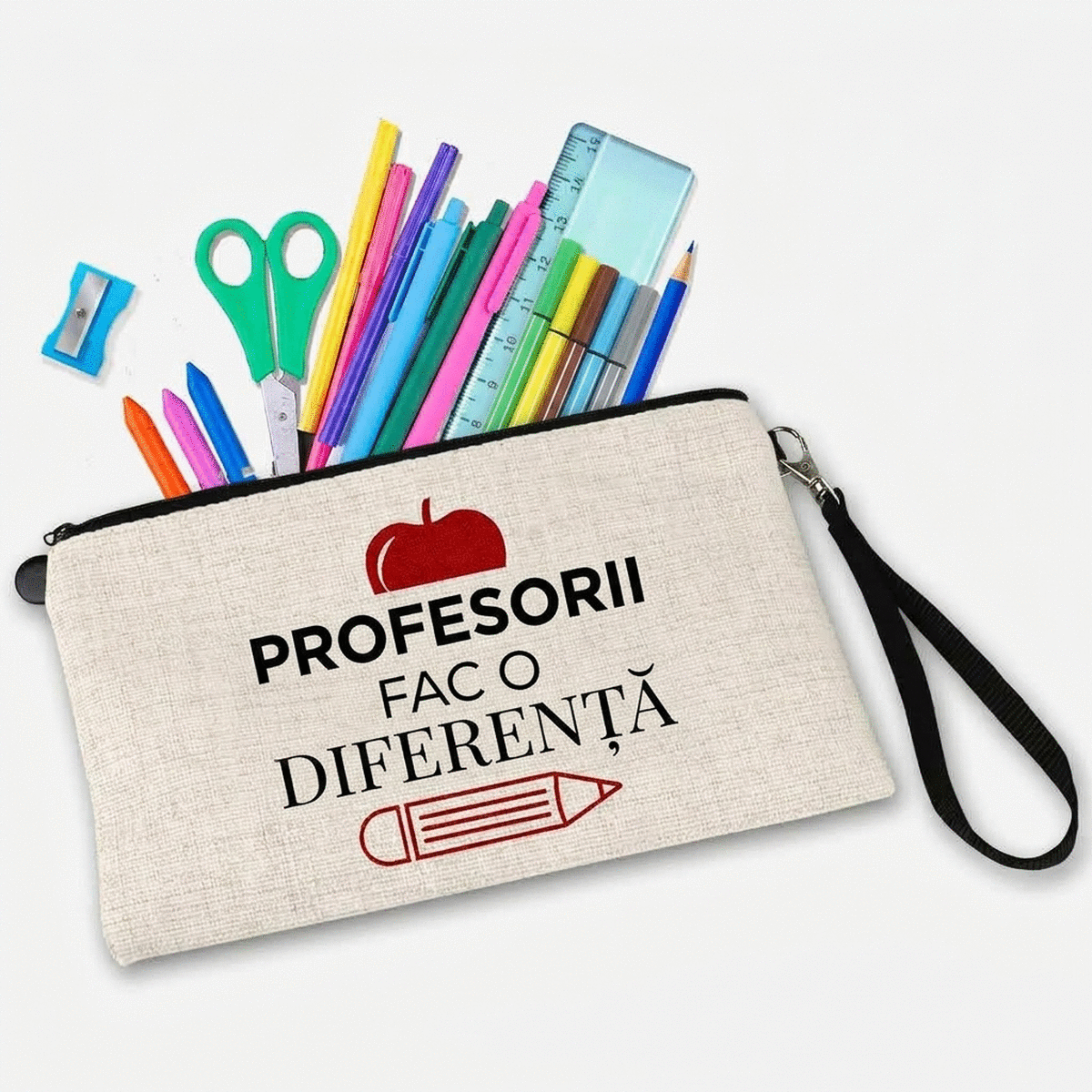 Kit para profesores personalizado con texto: «Profesora»