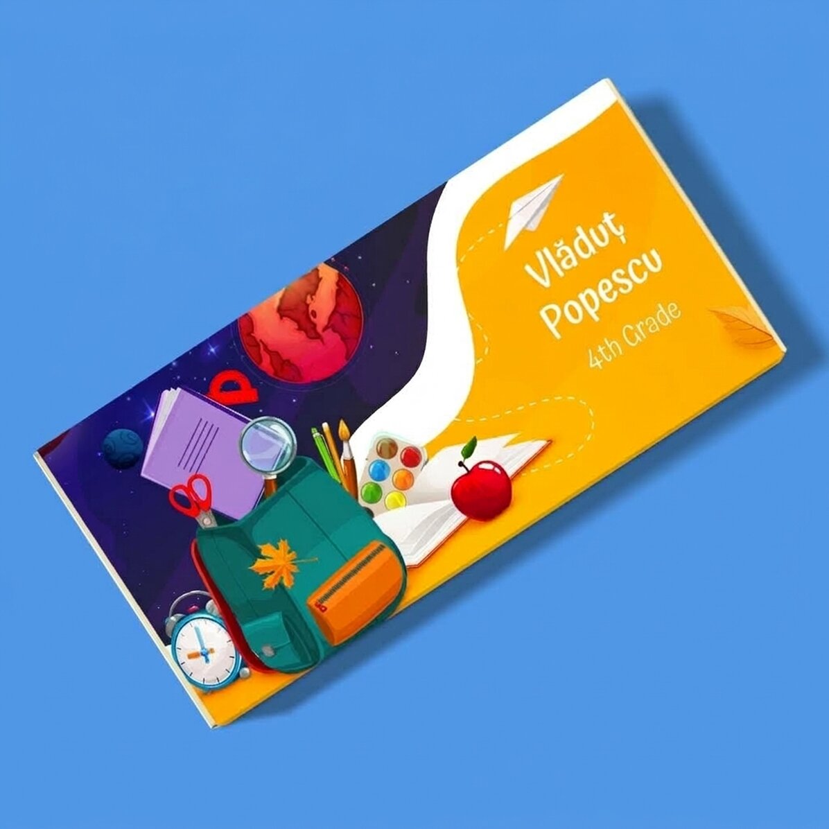Chocolate personalizado con mensaje - Nuevos horizontes
