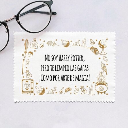 Paño personalizado para limpiar pantallas y gafas - Magie