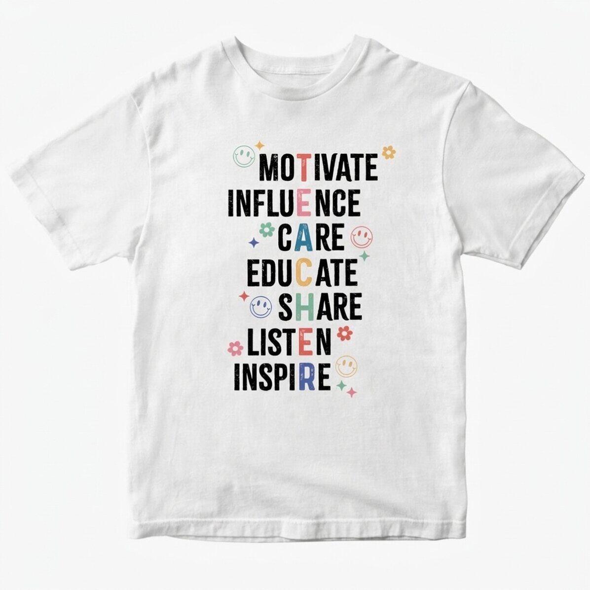 Camiseta de algodón personalizada - Teacher
