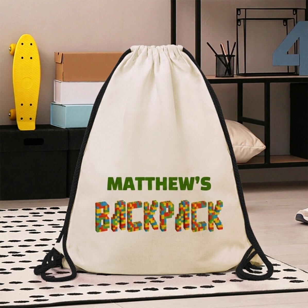 Mochila personalizada con nombre - Lego