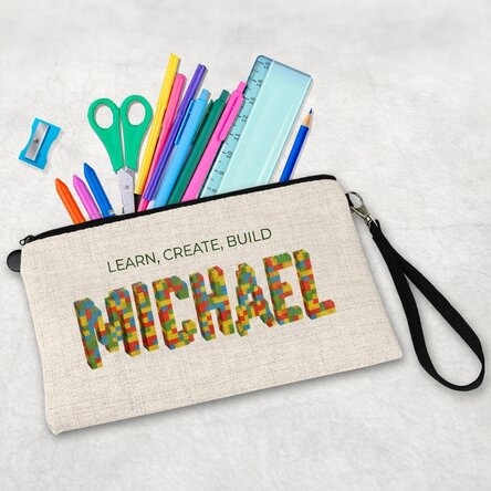Personalised children's kit with text - Lego