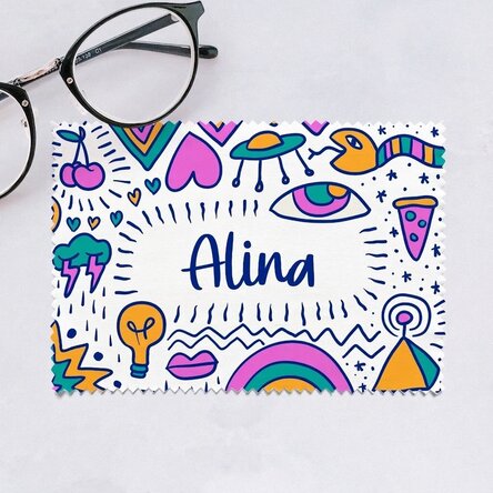 Paño personalizado para limpiar pantallas y gafas - Creative