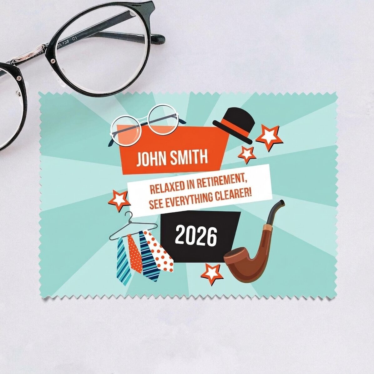 Paño personalizado para limpiar pantallas y gafas - Pensie