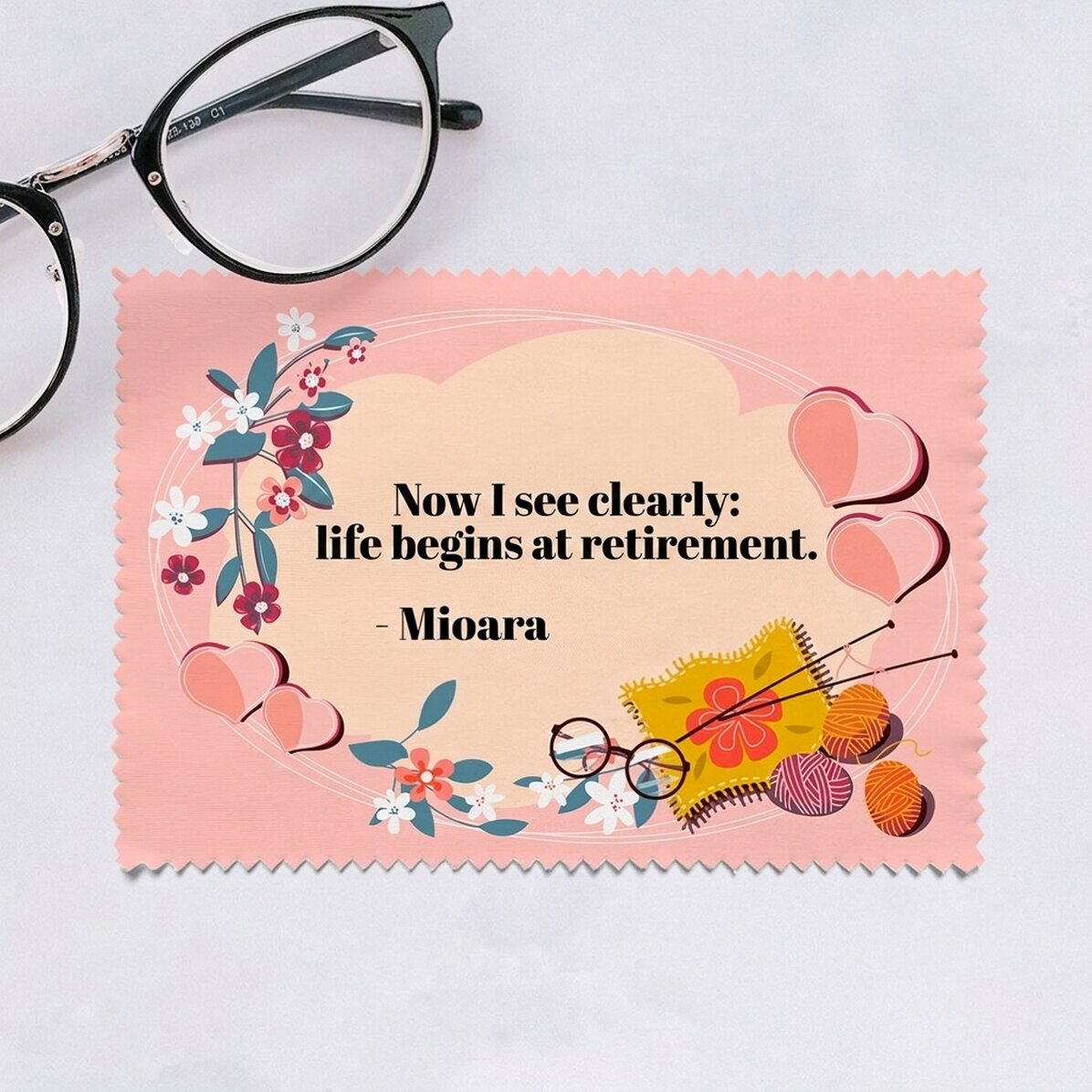 Paño personalizado para limpiar pantallas y gafas - La pensie