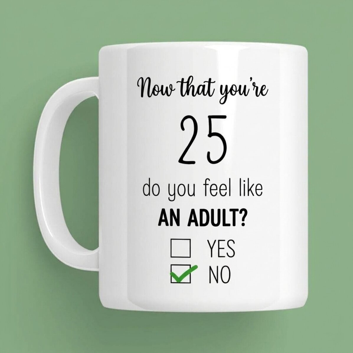 Taza personalizada con mensaje - Cumpleaños