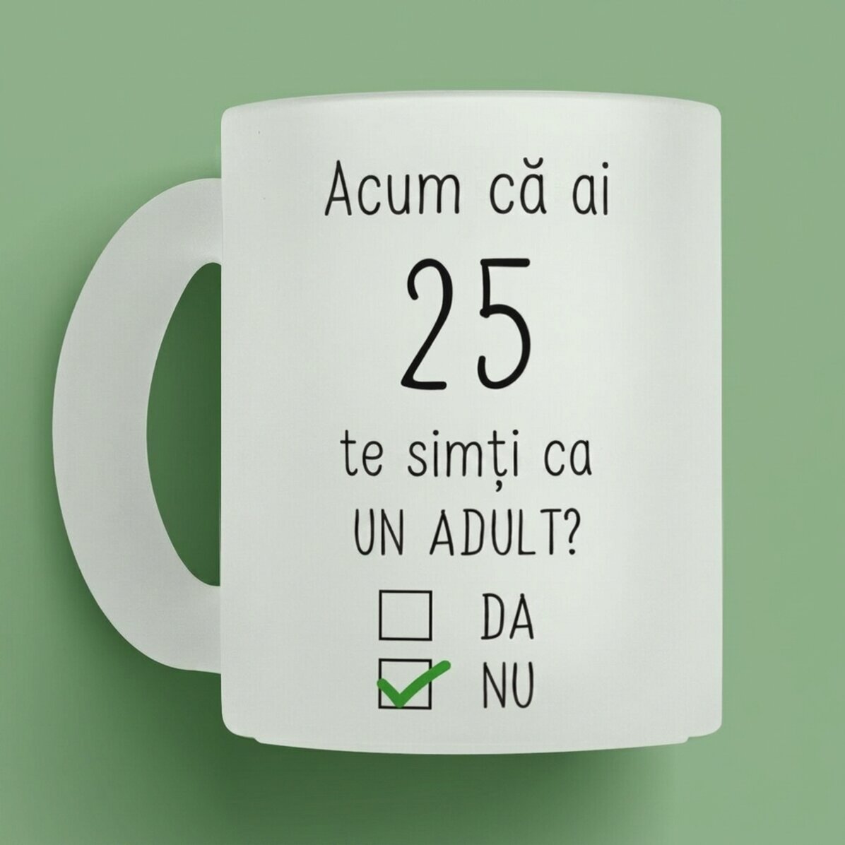 Taza personalizada con mensaje - Cumpleaños