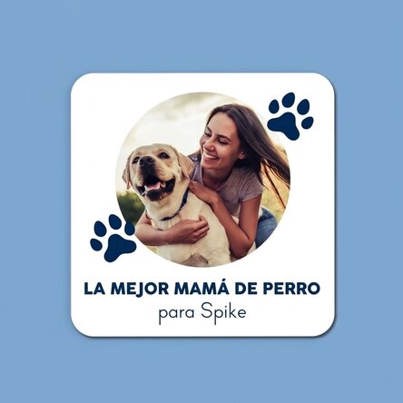 Posavasos personalizado con foto y mensaje - The Best