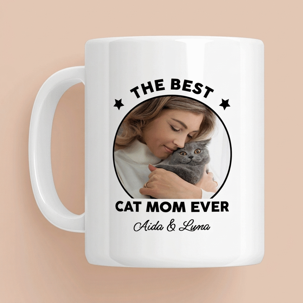 Taza personalizada con foto y mensaje - Best