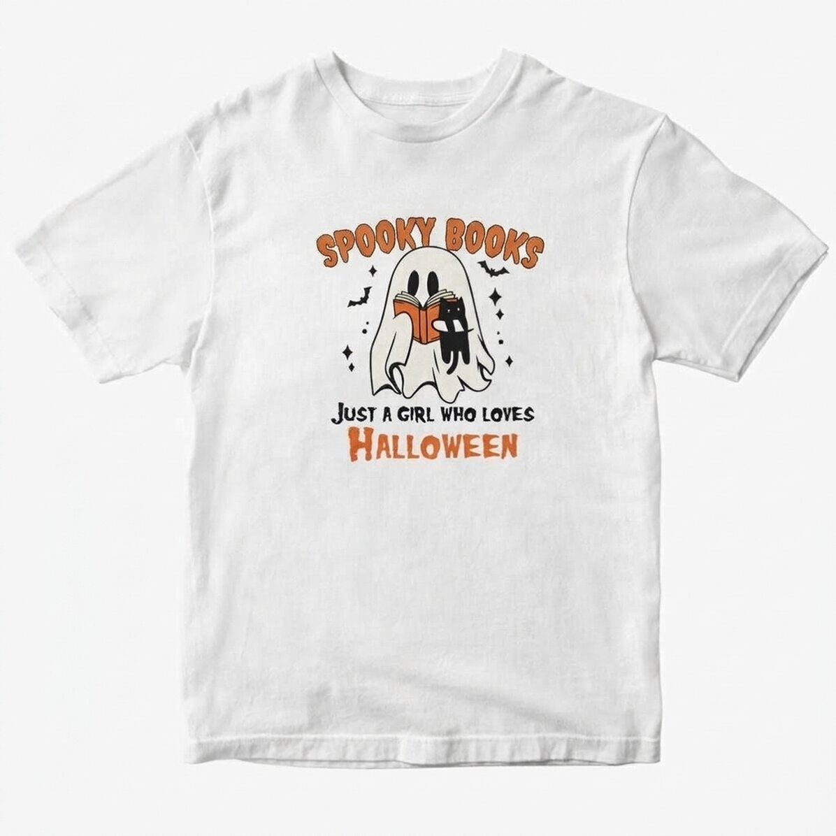 Camiseta de algodón personalizada con texto - Booooks
