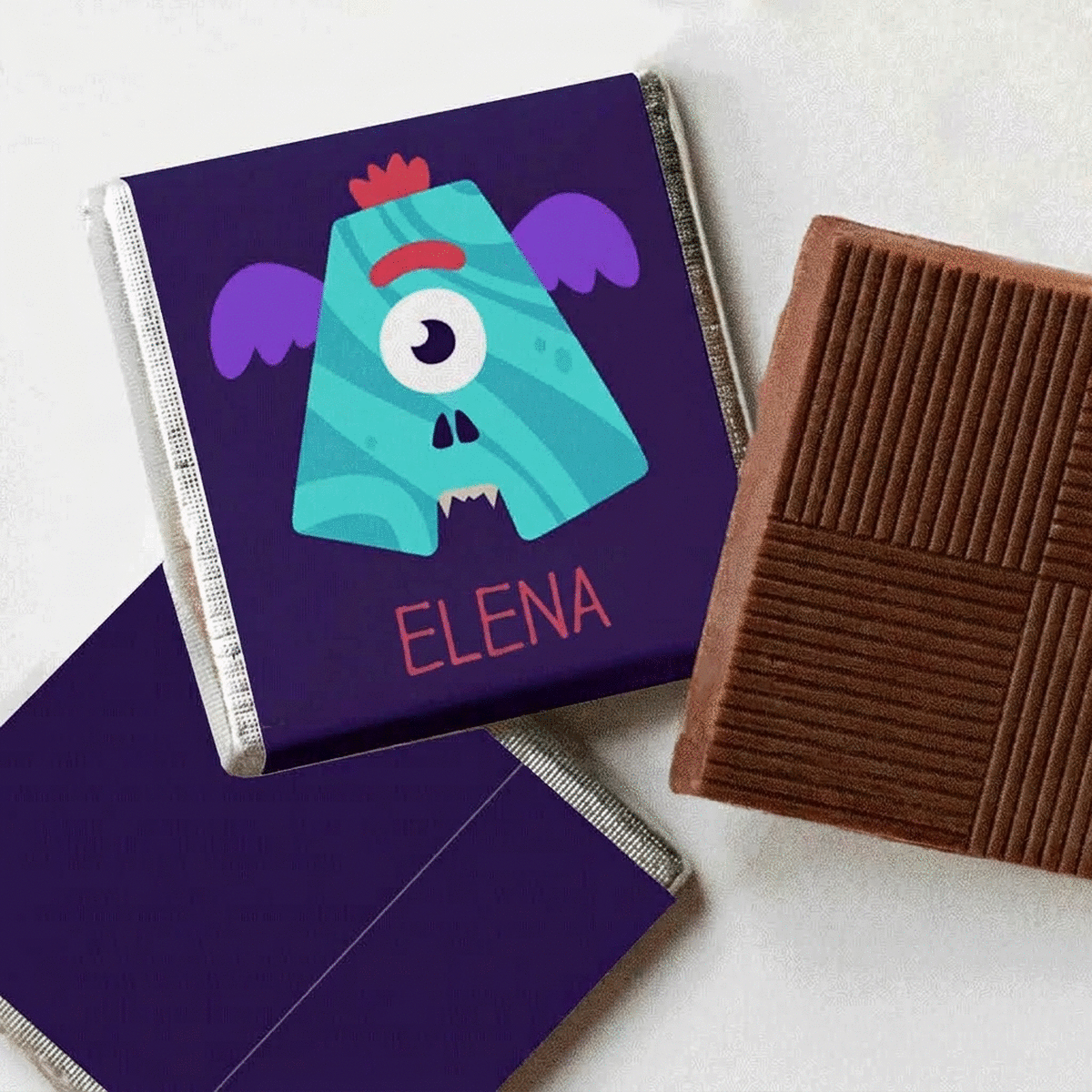 Mini bombón personalizado con nombre - Monstrulet