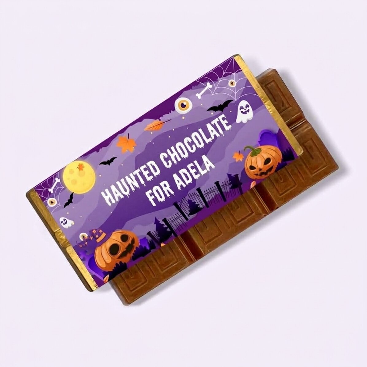 Mini tableta de chocolate personalizada con texto - Chocolate «Bantuita»