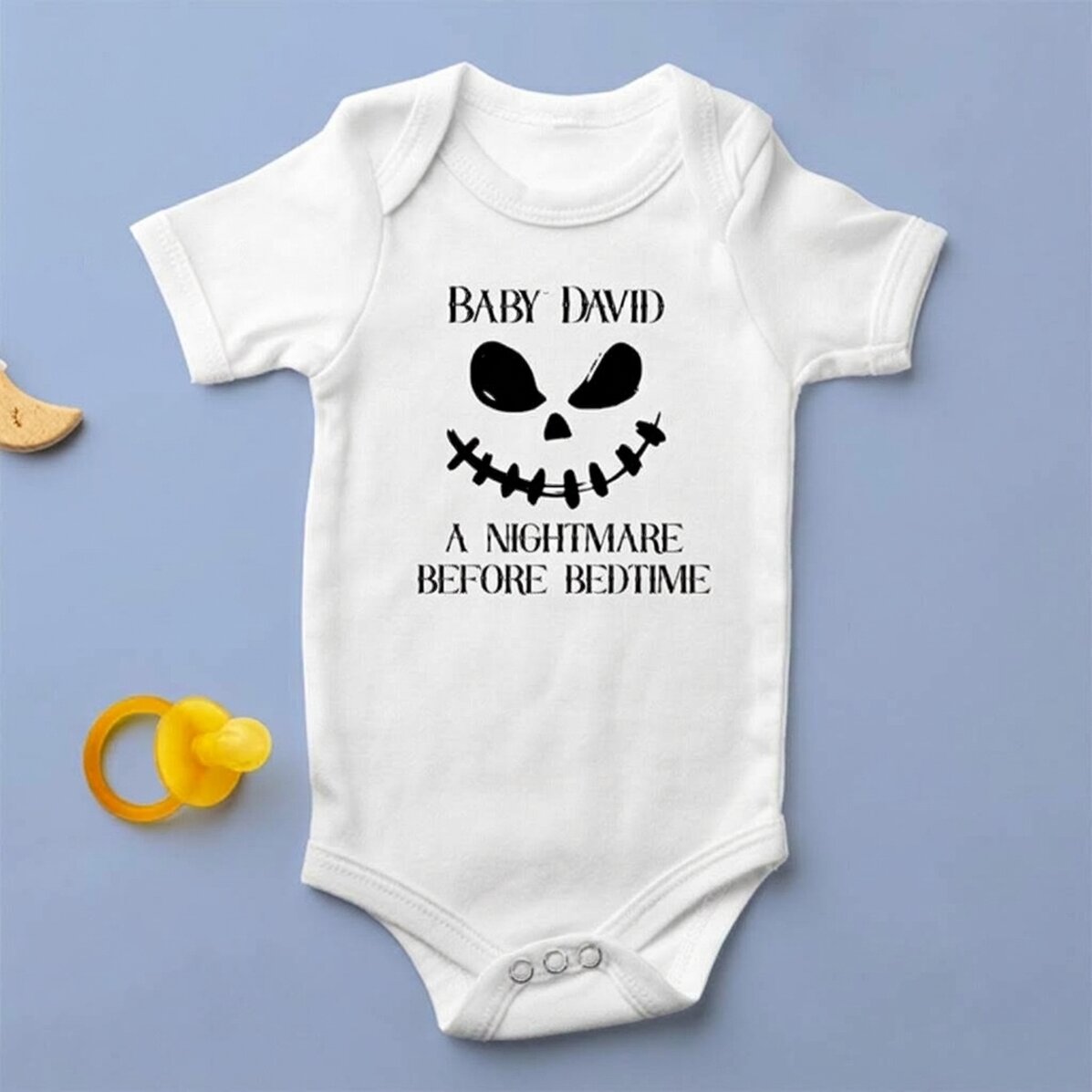 Body para niños personalizado con texto - Nightmare