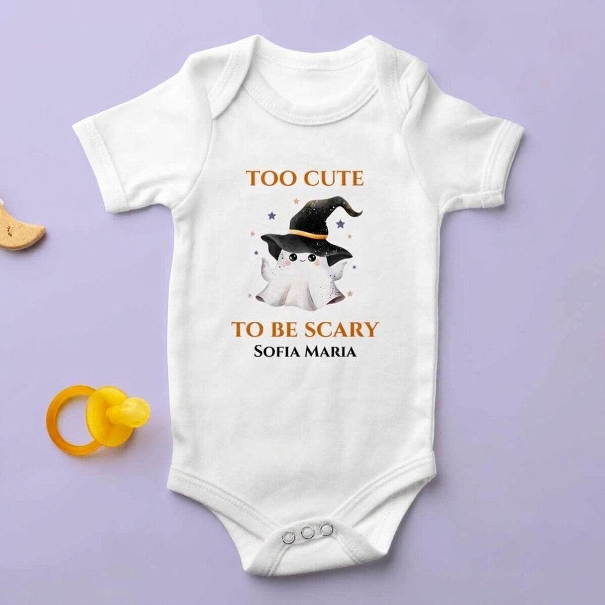 Body para niños personalizado con mensaje - Halloween