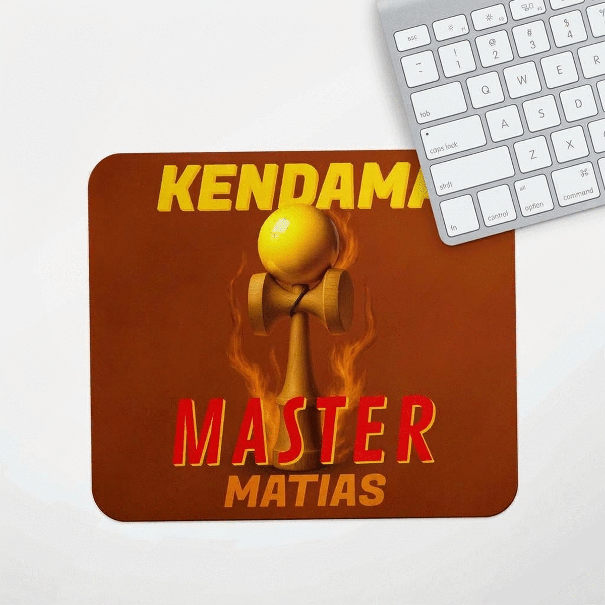 Alfombrilla de ratón personalizada con texto - Kendama Master