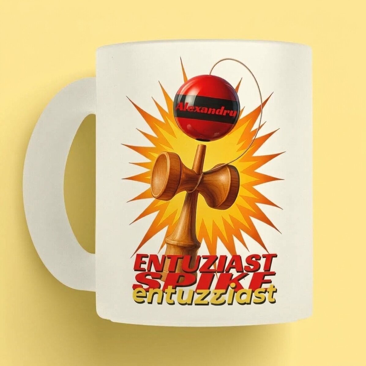 Taza personalizada con texto - Spike Enthusiast