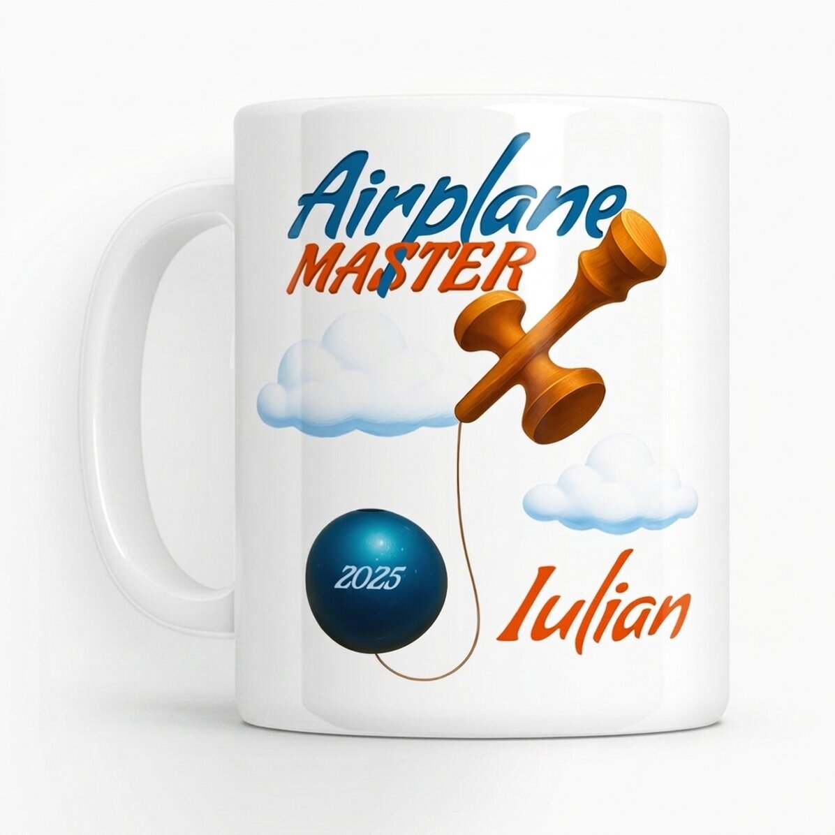 Taza personalizada con texto - Airplane Master
