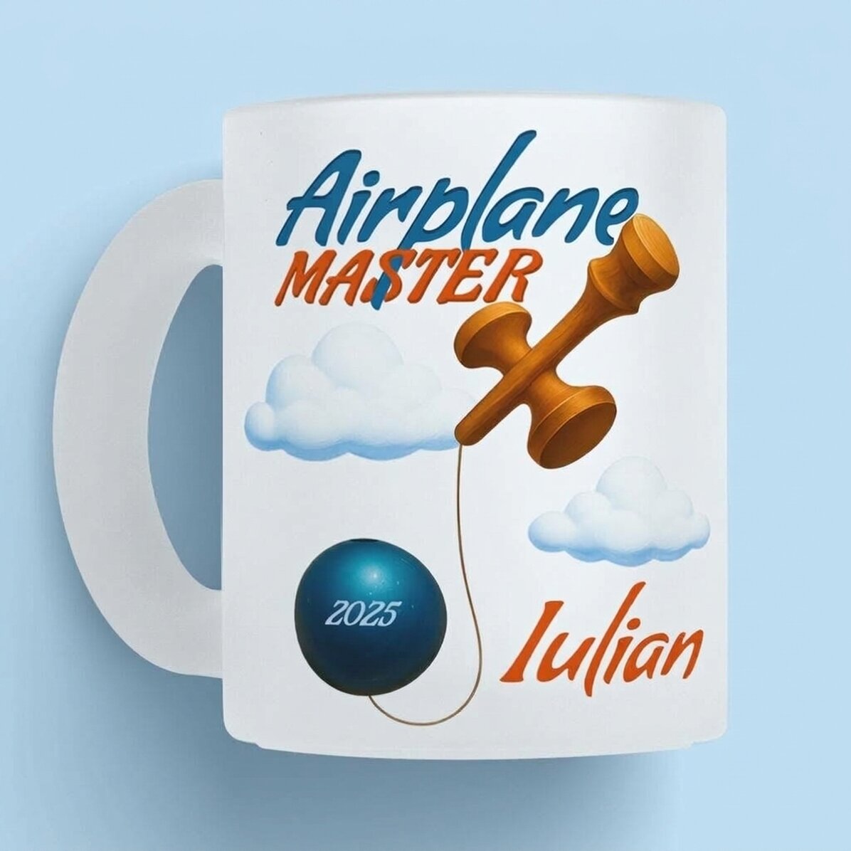Taza personalizada con texto - Airplane Master