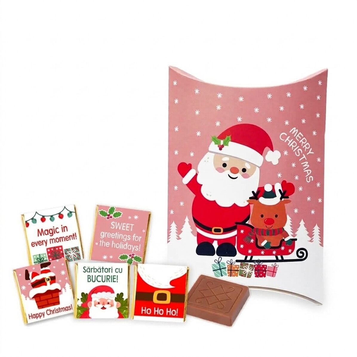 Set de regalo con 5 mini bombones - Deseos dulces
