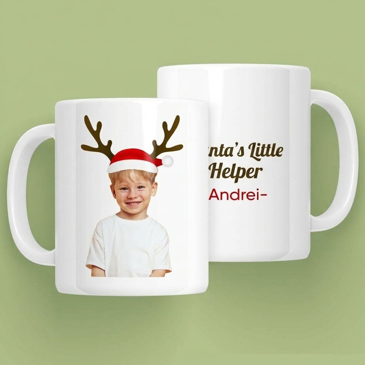 Taza personalizada con foto y mensaje - Ren