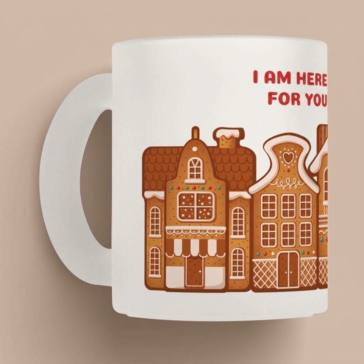 Taza personalizada con mensaje - Gingerbread