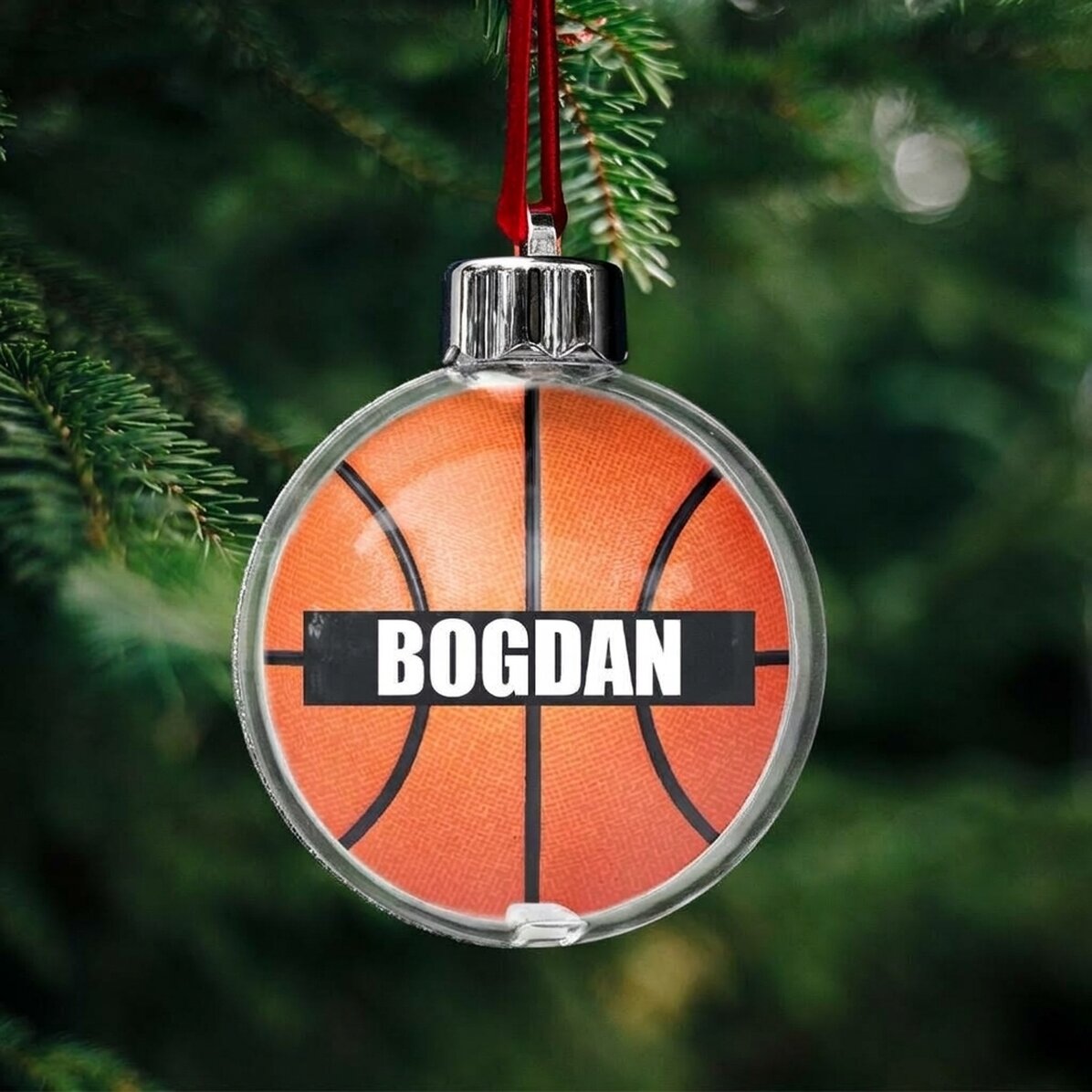 Globo personalizado con nombre - Baloncesto