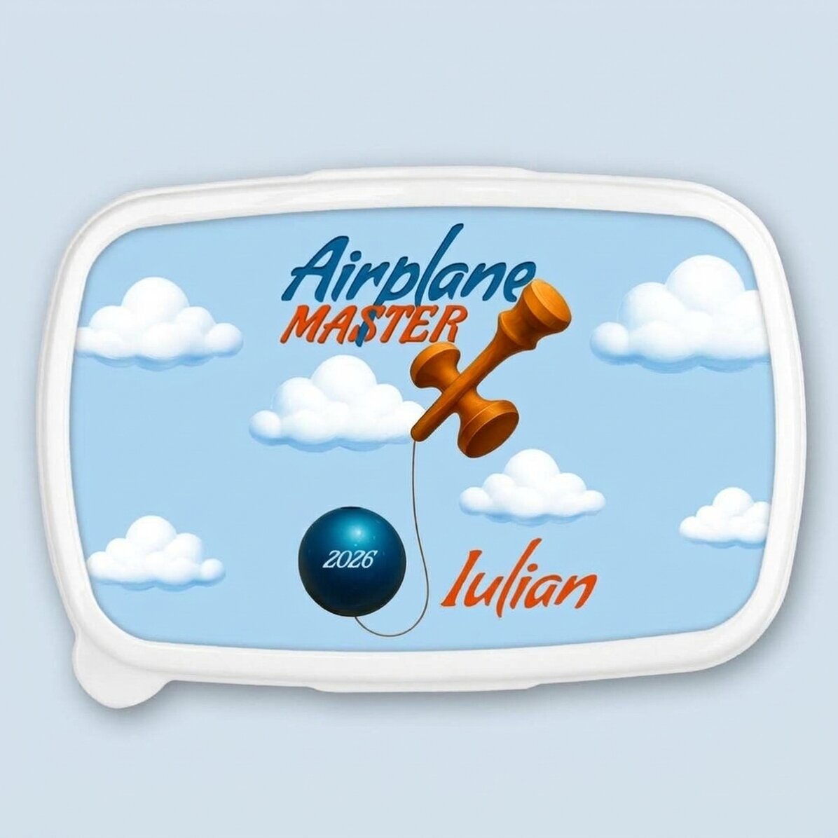 Fiambrera, fiambrera personalizada con texto - Airplane Master