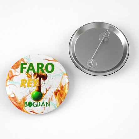 Chapa personalizada con nombre - Lighthouse King