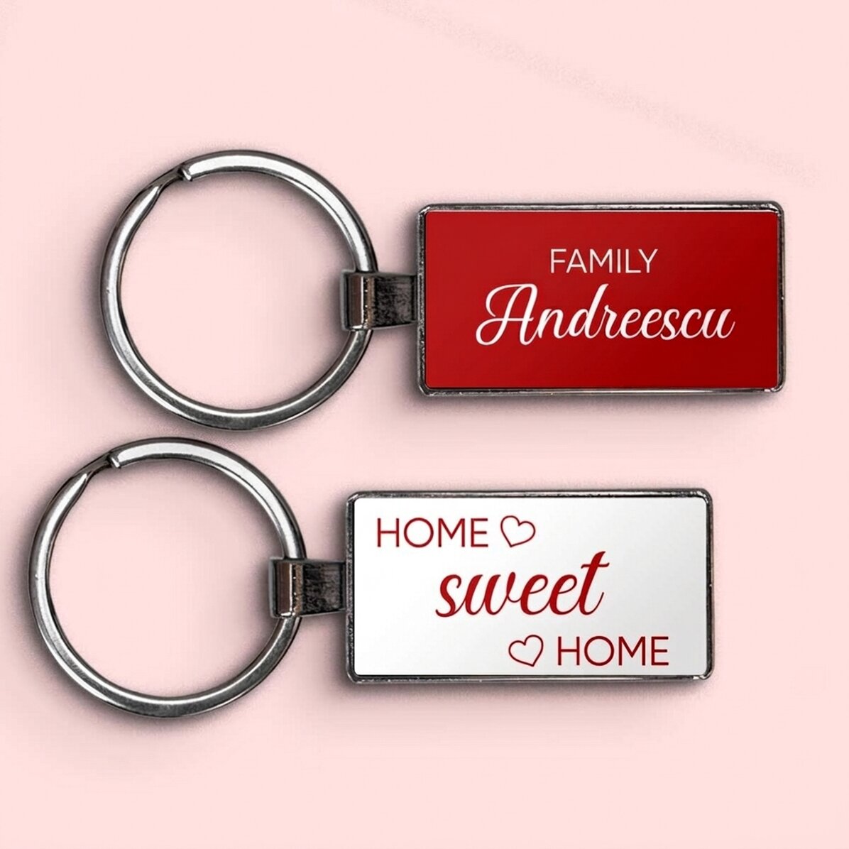 Llavero personalizado con texto - Inicio