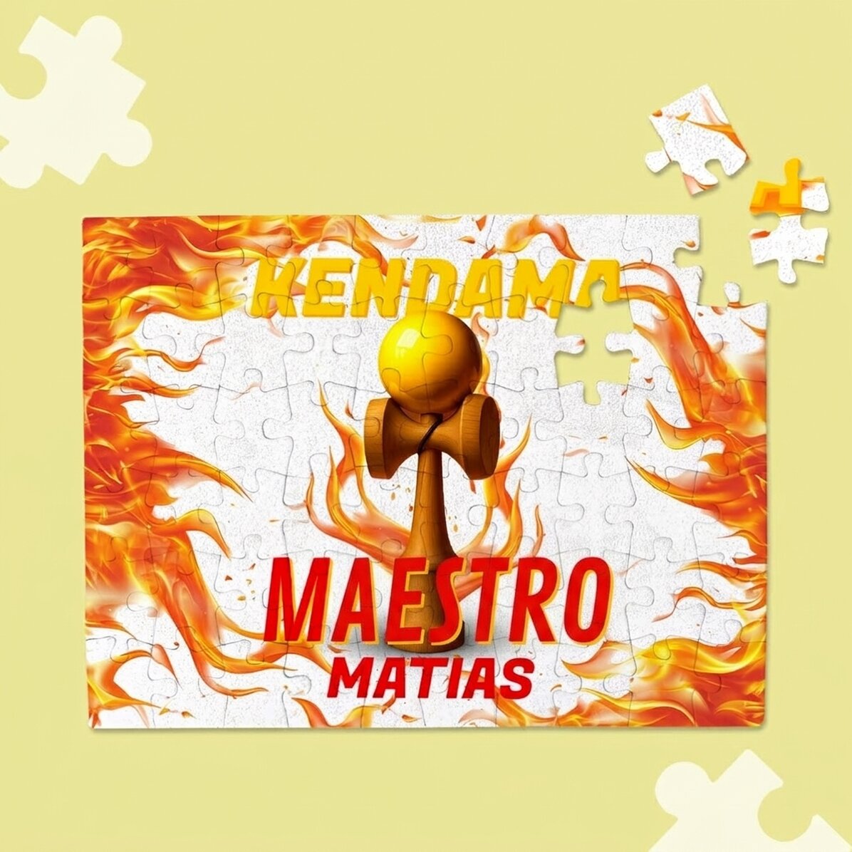 Rompecabezas personalizado para niños - Kendama Master