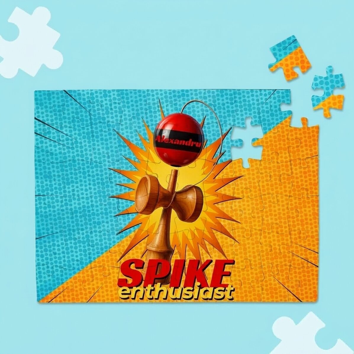Rompecabezas personalizado para niños - Spike Enthusiast