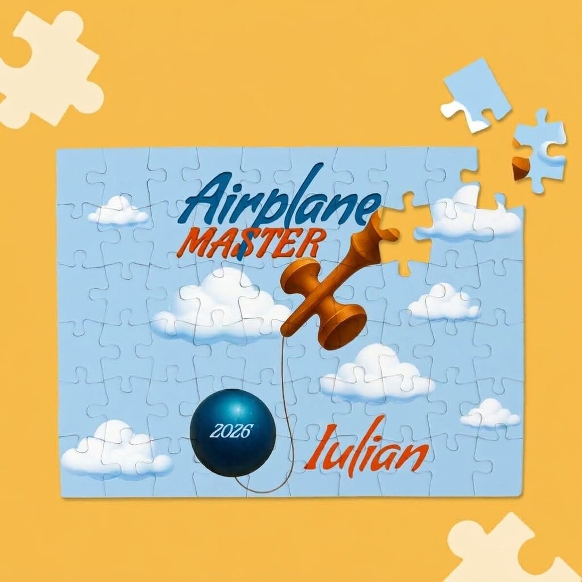 Rompecabezas personalizado para niños - Airplane Master