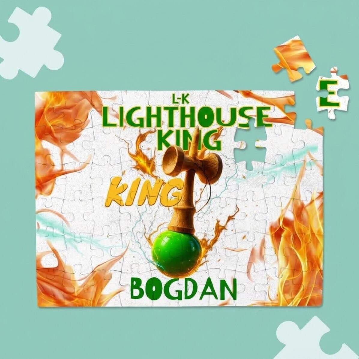 Rompecabezas personalizado para niños - Lighthouse King